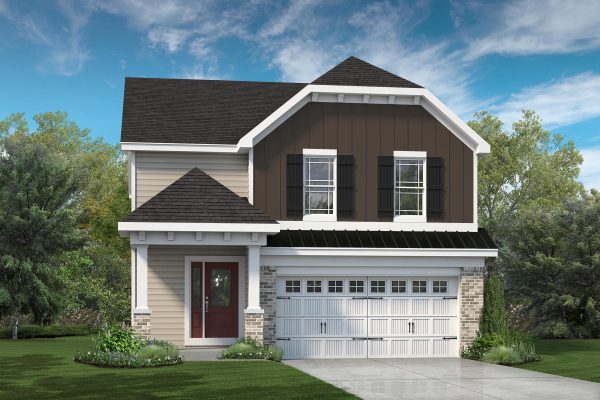 Bedford II - 2 Story House Plans in MO